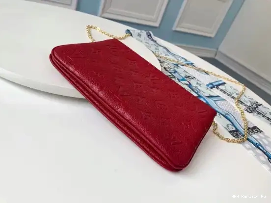AAA Replica Ru LOUIS DOUBLE POCHETTE ZIP VUITTON 0614